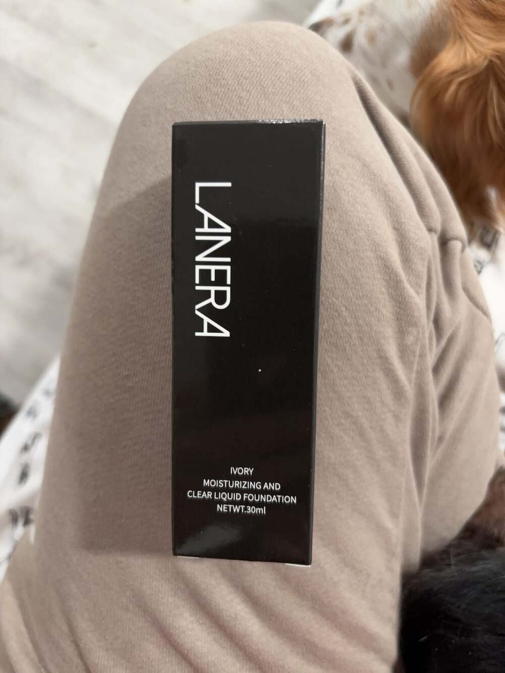 Lanera Moisturizing and Clear Liquid Foundation - Ivory 30ml